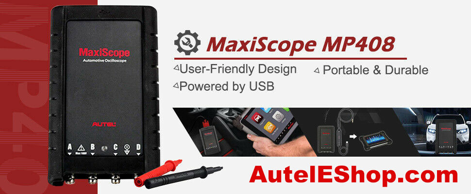 Autel MaxiScope MP408 4 Channel Automotive Oscilloscope