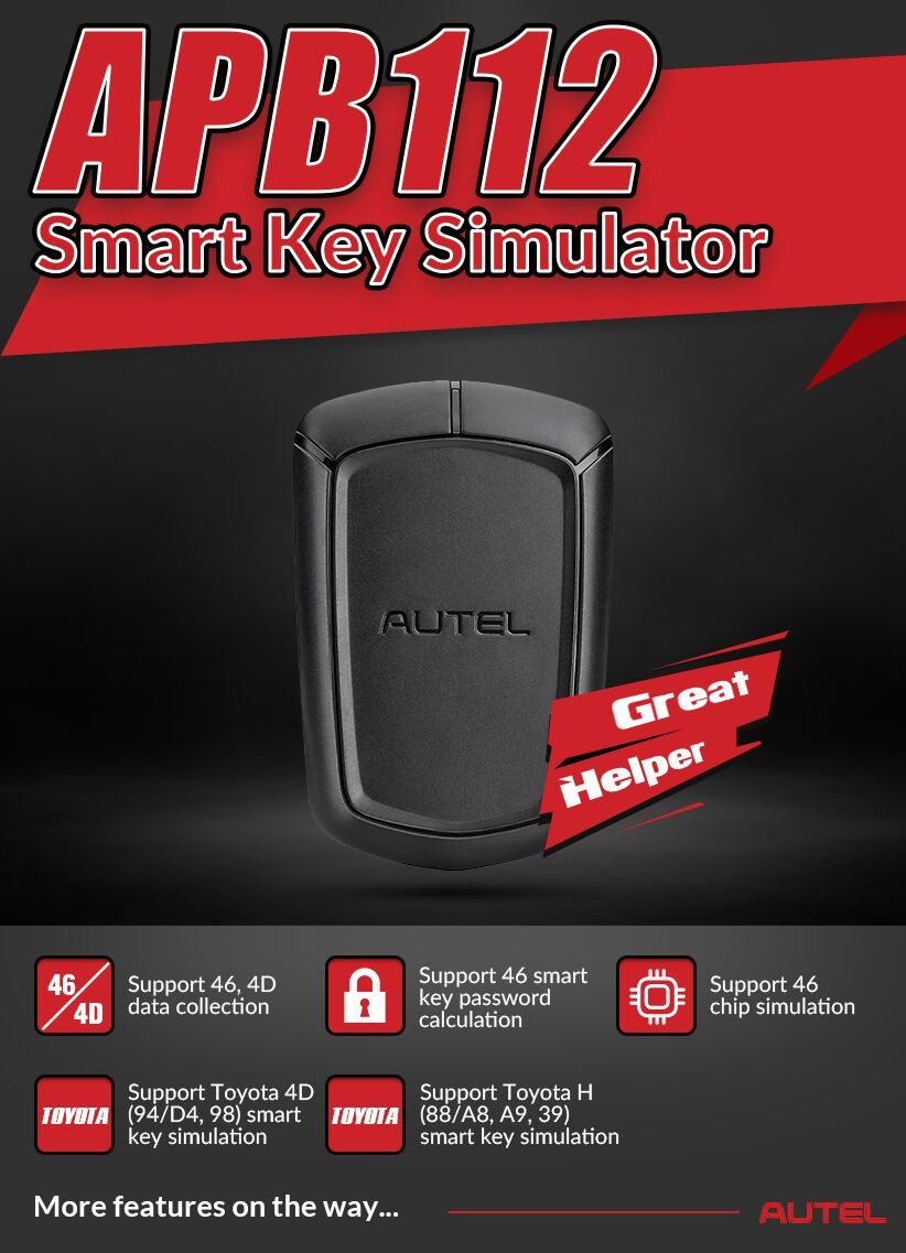 Autel APB112 smart key simulator