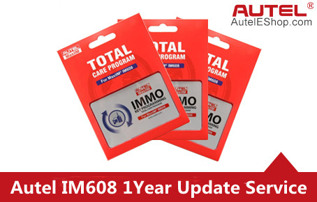 One Year Update Service for Autel MaxiIM IM608/ Autel IM608 Pro (Autel IM608 Total Care Program)