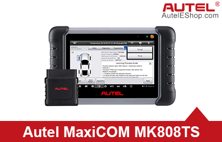 [Ship from US/UK/EU] Autel MaxiCOM MK808TS  Full System Auto Diagnose and TPMS Relearn Tool with Complete TPMS and Sensor Programming