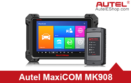 [Mid-Year Sale][Ship from US/UK/EU] 2022 Autel MaxiCOM MK908 Automotive Full System Diagnostic Tool Support Injector Coding and ECU Coding