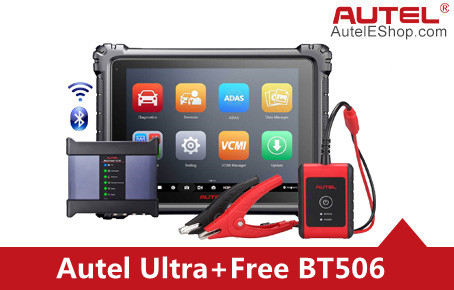 [Auto 5% Off] [Ship from US/UK/EU] 2022 Autel Maxisys Ultra Top Intelligent Diagnostic Tool with Guidance Function Get Free BT506/ MSOBD2KIT