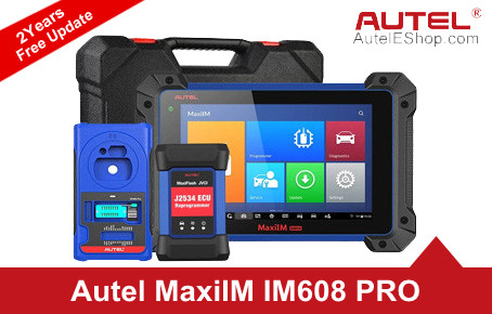 [Auto 5% Off] [2Years Free Update] 2022 Autel MaxiIM IM608 PRO Advanced IMMO and Key Programming Tool (No Area Restriction)