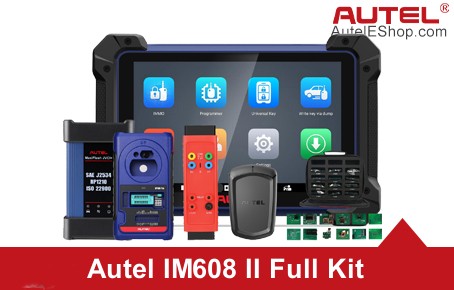 2023 Autel MaxiIM IM608 PRO II (Autel IM608 II) Plus IMKPA Accessories with G-Box2 and APB112 Support All Key Lost with Free OTOFIX Watch Smart Key
