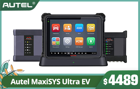 2023 Autel MaxiSYS Ultra EV Intelligent Diagnostics Tablet with MaxiFlash VCMI Support Topology Mapping and Battery Pack Analysis