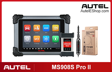 2023 Autel MaxiSys MS908S Pro II Automotive Diagnostic Tool Support SCAN VIN and Pre&Post Scan with Free Autel MV108S