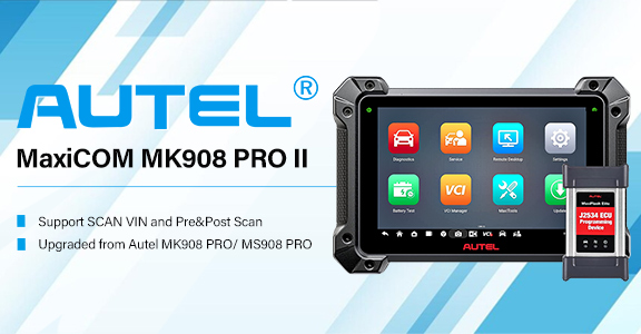 New Autel MaxiCOM MK908 PRO II