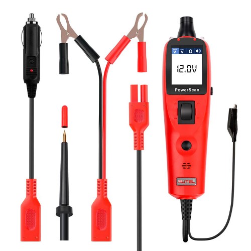 [Ship from US/UK/EU] Autel PowerScan PS100 Electrical System Diagnosis Tool PowerScan PS100 Auto Circuit Battery Tester Easy to Read AVOme