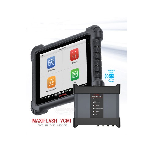 100% Original Autel Maxisys MS919 Intelligent Full System Diagnostic Tablet With Advanced MaxiFlash VCMI 5-in-1 Device