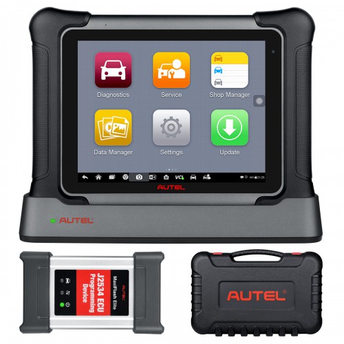 [Auto 5% Off] [2Years Free Update] 2022 Autel Maxisys Elite II Automotive Diagnostic Tool Support Bi-Directional Control and J2534 ECU Programming