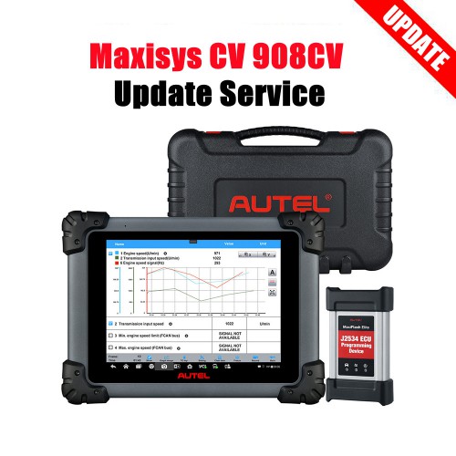 [Weekly Sale] Autel Maxisys CV 908CV One Year Update Service (Total Care Program Autel) (Subscription Only)