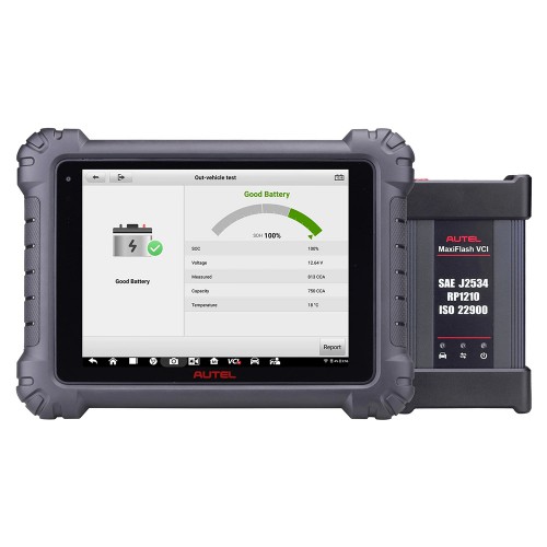 [Mid-Year Sale][Ship from US] Autel Maxisys MS909CV AULMS909CV 3-In-1 Heavy Duty Diagnostic Tablet With MAXIFLASH VCI for HD & Commercial Vehicles
