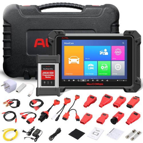 [2Years Update][Ship from US/UK/EU] Autel MaxiCOM MK908P Full System Diagnostic Tool with J2534 Box Support ECU Coding & Programming