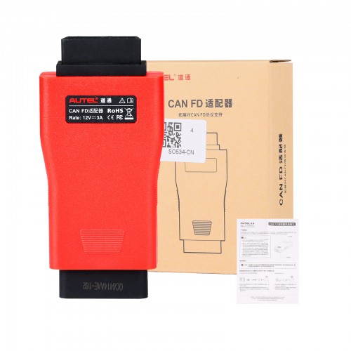 [Chinese Version] Autel CAN FD Adapter Compatible with Autel VCI work for Maxisys Series Tablets on Vehicles with CAN FD Protocol