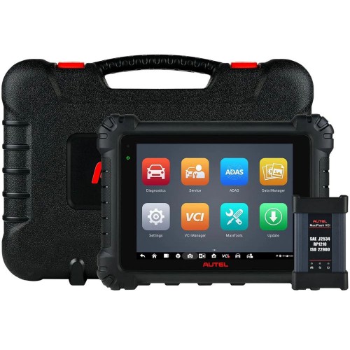 2023 Autel MaxiSys MS909 Intelligent Diagnostic Tablet Support Topology Module Mapping and J2534 ECU Programming