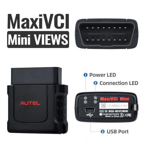 [2Years Free Update] [Ship from US/UK/EU] 2022 Autel MaxiPRO MP808BT with Complete OBD1 Adapters Support Battery Testing & Compatible with Endoscopes