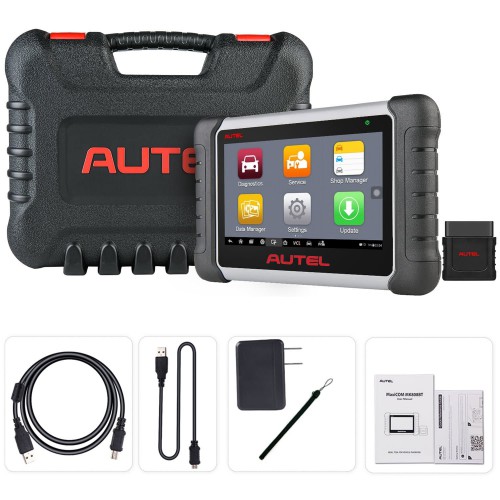 2022 Autel MaxiCOM MK808BT With Free Autel MaxiVideo MV108 8.5mm Support FCA SGW AutoAuth