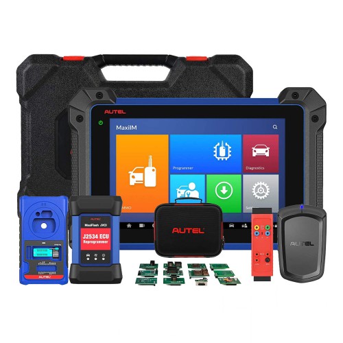 [Auto 10% Off] [2Years Free Update] 2022 Autel MaxiIM IM608 PRO Plus IMKPA Accessories with Free G-Box2 and APB112 Support All Key Lost