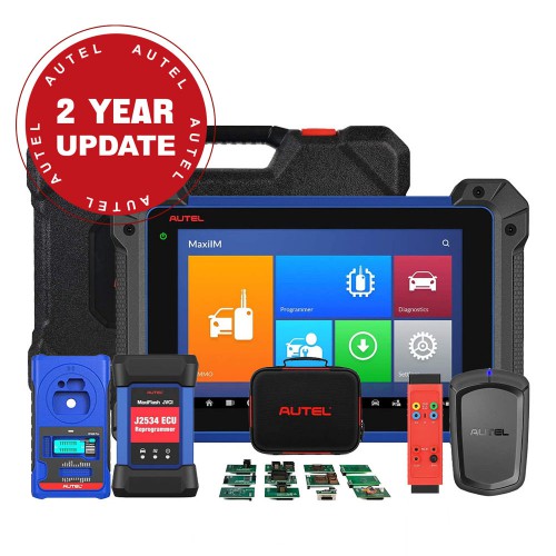[Auto 10% Off] [2Years Free Update] 2022 Autel MaxiIM IM608 PRO Plus IMKPA Accessories with Free G-Box2 and APB112 Support All Key Lost