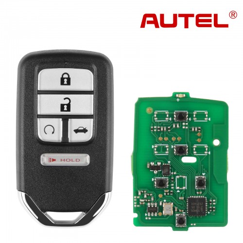 AUTEL MAXIIM IKEY Premium Style IKEYHD005AL Honda 5 Buttons Universal Smart Key (Remote Start/ Trunk/ Panic) 5pcs/lot