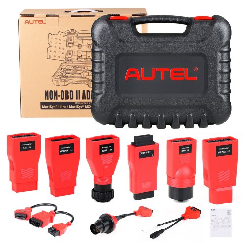 2023 Autel Maxisys Ultra Intelligent Diagnostic Tool with Autel MaxiSys MSOBD2KIT Non-OBDII Adapters Freely