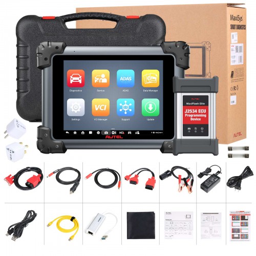 2023 Autel MaxiSys MS908S Pro II Automotive Full System Diagnostic Tool with J2534 ECU Programming Support SCAN VIN and Pre&Post Scan
