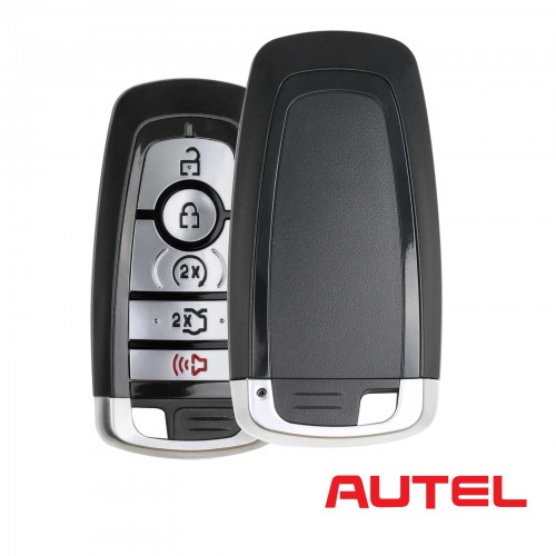 .AUTEL MAXIIM IKEY Premium Style IKEYFD005AH Ford 5 Buttons Universal Smart Key (Remote Start/ Trunk/ Panic) 10pcs/lot