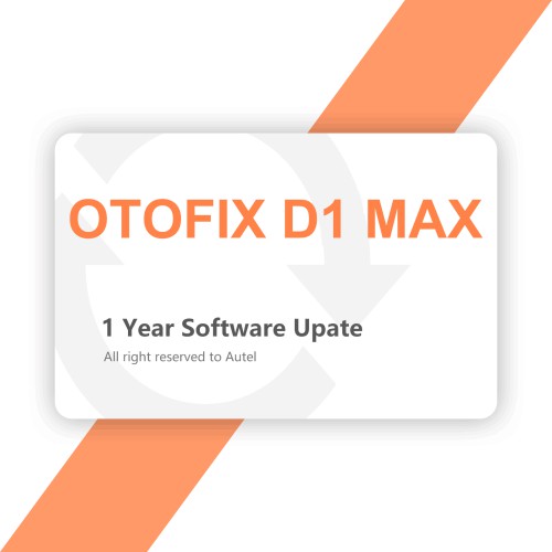 Autel OTOFIX D1 MAX One Year Update Service (Subscription Only)