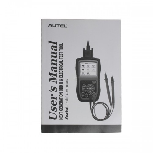Original Autel AutoLink AL539B OBDII Code Reader & Battery Test Tool