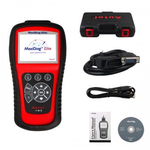 [Free Shipping] Autel MaxiDiag Elite MD703 Four System with Data Steam USA Vehicle Diagnostic Tool Update Online