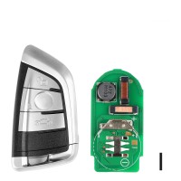 [In Stock] Autel Razor Style IKEYBW003AL BMW 3 Buttons Smart Universal Key Compatible with BMW and Other 700+ Car Makes