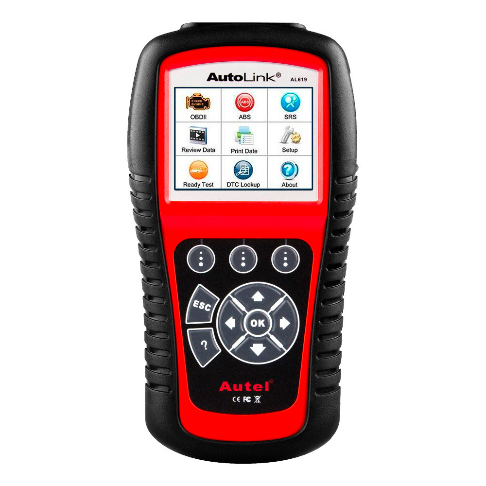 Autel AL619 OBD2 Auto Diagnostic Tool Code Reader Scanner ABS Airbag SRS ML619 