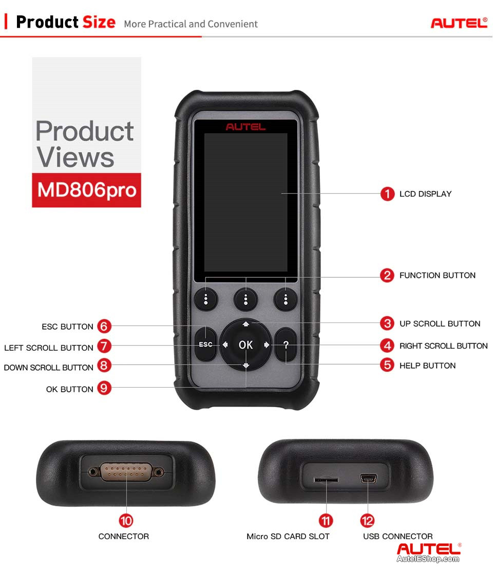 Autel MaxiDiag MD806 Pro