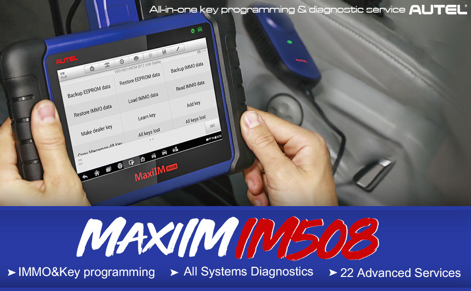 Autel MaxiIM IM508 Plus APB112 and G-BOX2