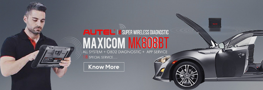 Autel MaxiCOM MK808BT With Free Autel MaxiVideo MV108