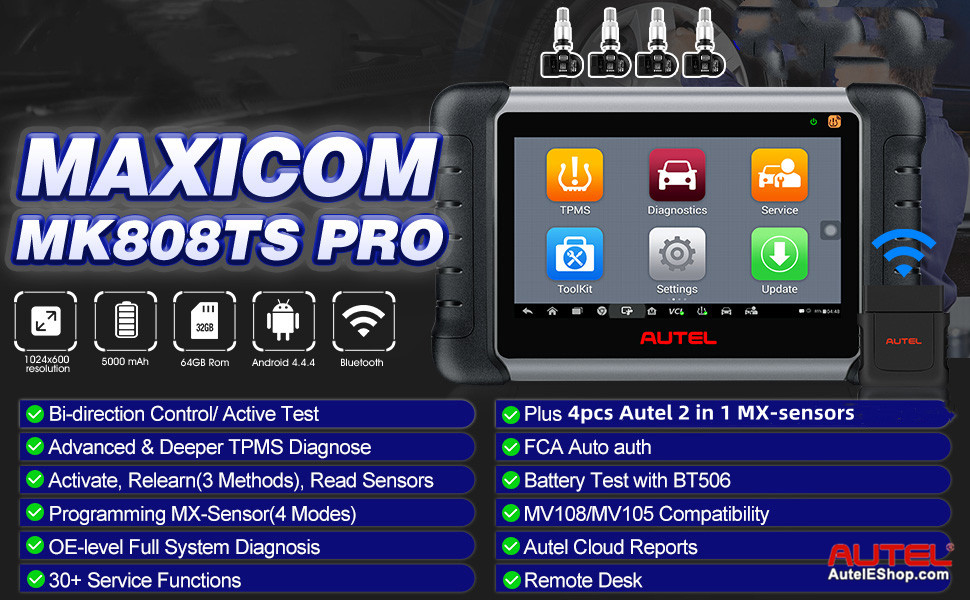 Autel MaxiCOM MK808TS Pro