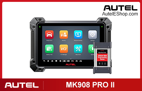 2024 Autel MaxiCOM MK908 PRO II Automotive Diagnostic Tablet Support SCAN VIN and Pre&Post Scan