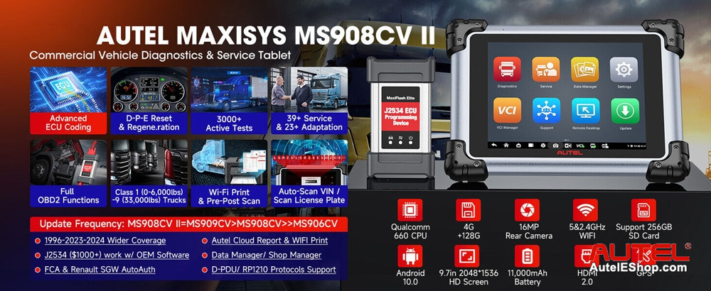 Autel Maxisys MS908CV II