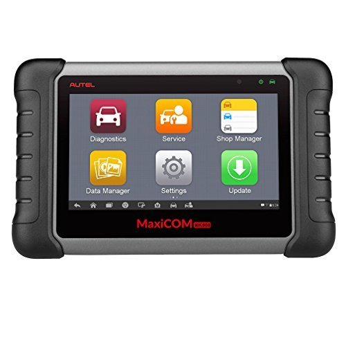 Autel MaxiCOM MK808S valise diagnostic auto,2024 OBD2 Tool Updated of MX808  MK808,28+ Service,Test actif,Diagnostic de tous les systèmes,Codage des